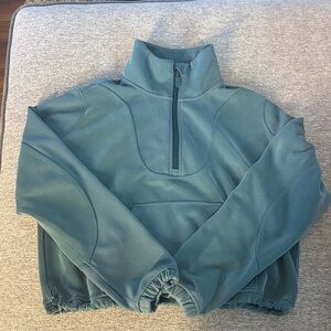 Lululemon Brushed Softstreme Ribbed Half Zip